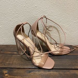 Aldo Onardonia Tie Up Sandal Heels
